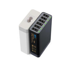 Hot Selling Universal Phone USB Travel Charger with 6 Port